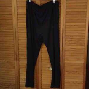 Real Essentials NWOT Black Big Mens Mesh Polyester Jogging Track Pants Size 3XL